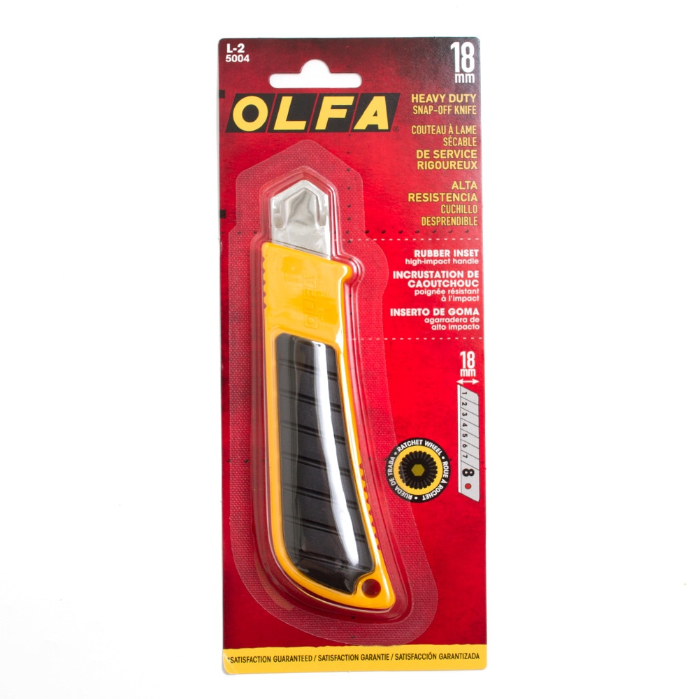 Olfa, Heavy-Duty, Ratchet-Lock, Utility Knife, Grip